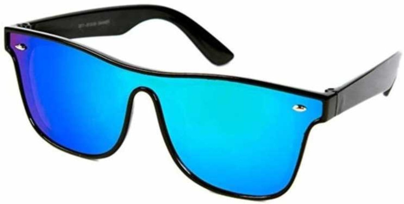 jaknap Shield Sunglasses(Blue)
