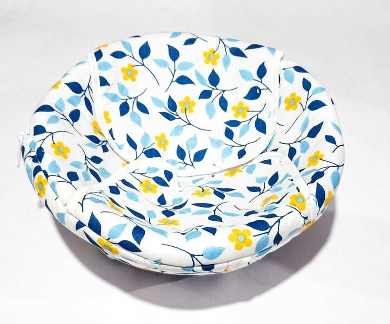 abhyaasa Cotton Bread Basket(Multicolor)