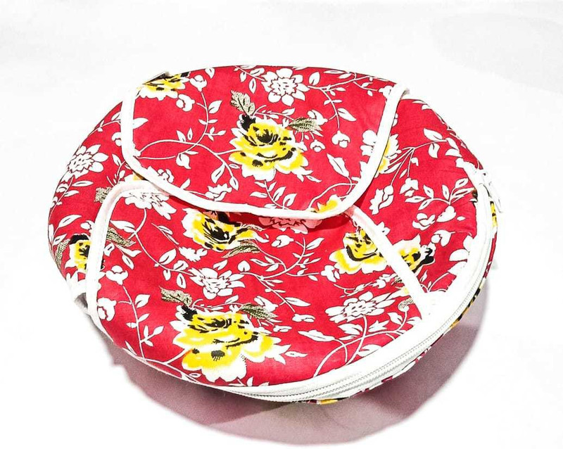 abhyaasa Cotton Bread Basket(Multicolor)