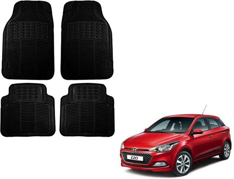 dealbymn Rubber Standard Mat For  Hyundai i20(Black)