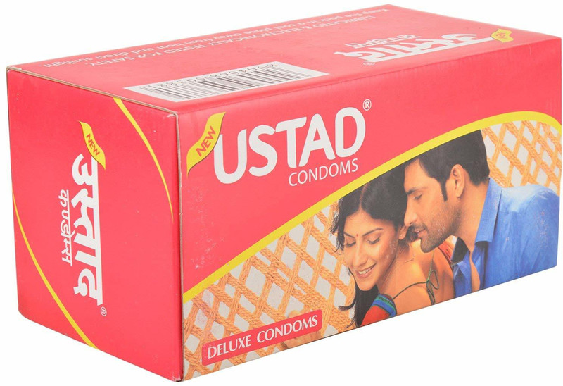 ustad Condoms - Set of 3 Box (24 units) Condom(Set of 24, 10S)