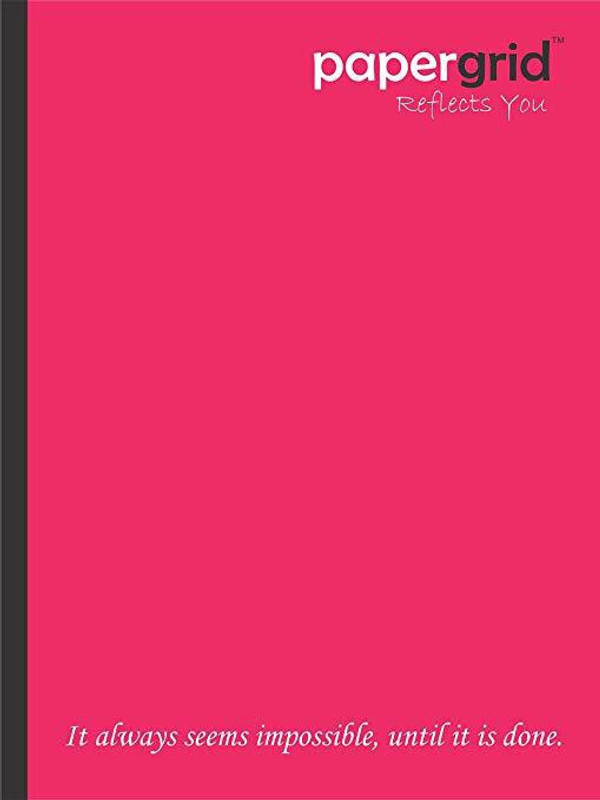 papergrid A4 Notebook(Single line Note book A4 (29.7 cm x 21 cm), Pack of 4, Blue, Green, Yellow, Red, Pack of 4)