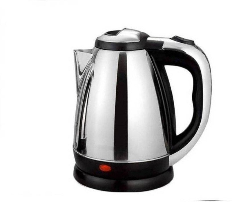 Mezire ™SC-1838 Pour Over Drip Coffee and Tea, ater Boiler Cordless Stainless Steel Tea Heater with Auto Shut Off & Boil Dry Protection™ Electric Kettle  (1.8 L, Silver) Electric Kettle(1.8 L, Silver)
