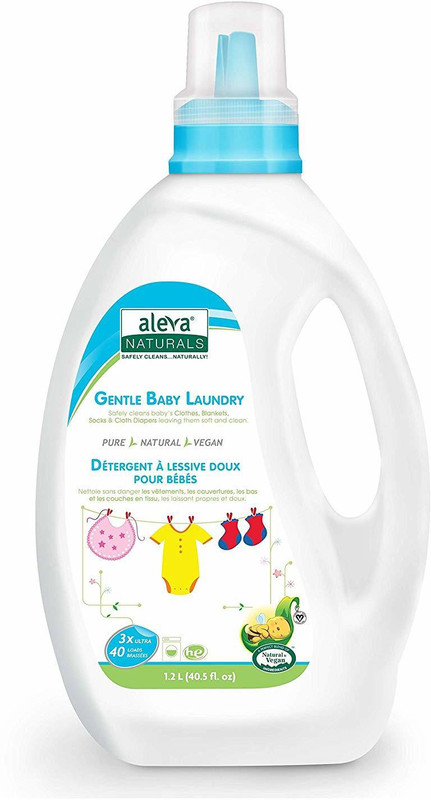 aleva Naturals Gentle Baby Laundry Pump + Refill(1 L)