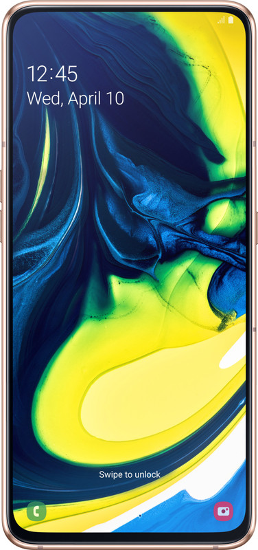 Samsung Galaxy A80 (Angel Gold, 128 GB)(8 GB RAM)