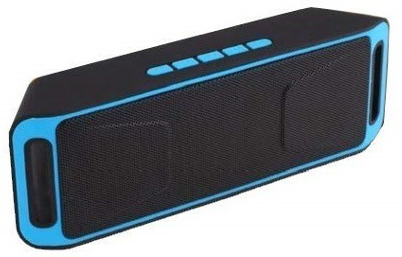 haperg Multifunction Mini S-208 Wireless 4 W Bluetooth  Speaker(Blue, 2.1 Channel)