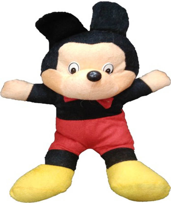 pirategothic Soft Toys Mickey Mouse Stuffed Toy,Animal Plush,Disney  - 34 cm(Multicolor)