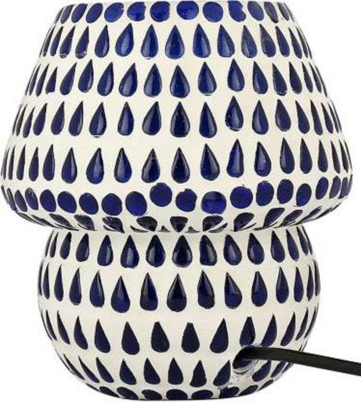 anshlove Ake_white_black_table_lamp Table Lamp(14 cm, White, Black)