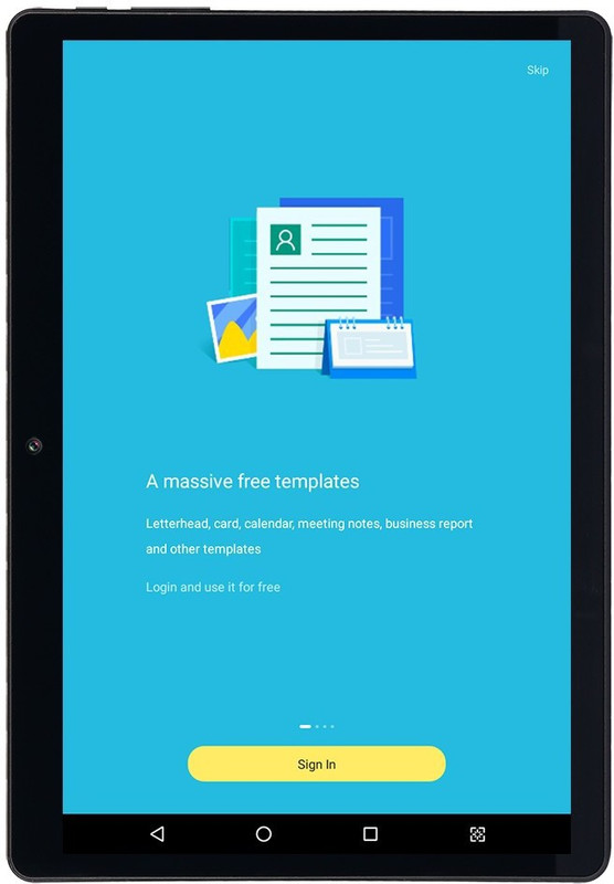 DOMO Slate SL35 32 GB 10.1 inch with 4G Tablet (Black)