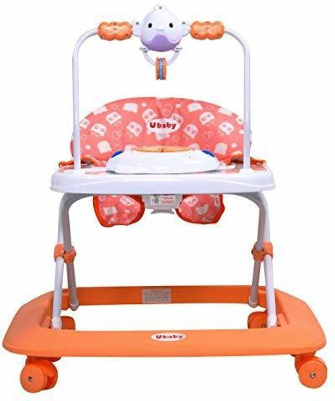ubaby Musical Activity Walker(Orange)