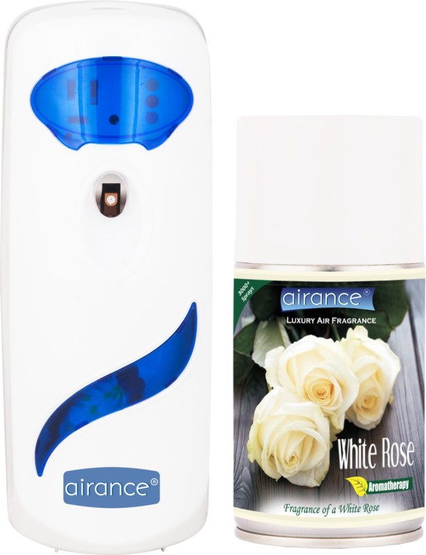 Airance White Rose Automatic Spray, Spray, Refill (Pack of 2)(250 ml)