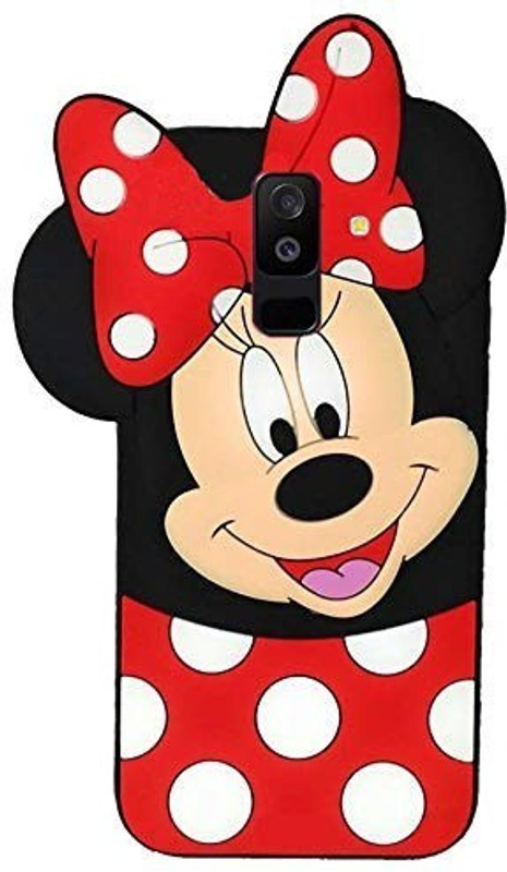 kep shield Back Cover for Samsung Galaxy J8(Cute Mickey-Color 3D Cute Cartoon Soft Silicone , Shock Proof)