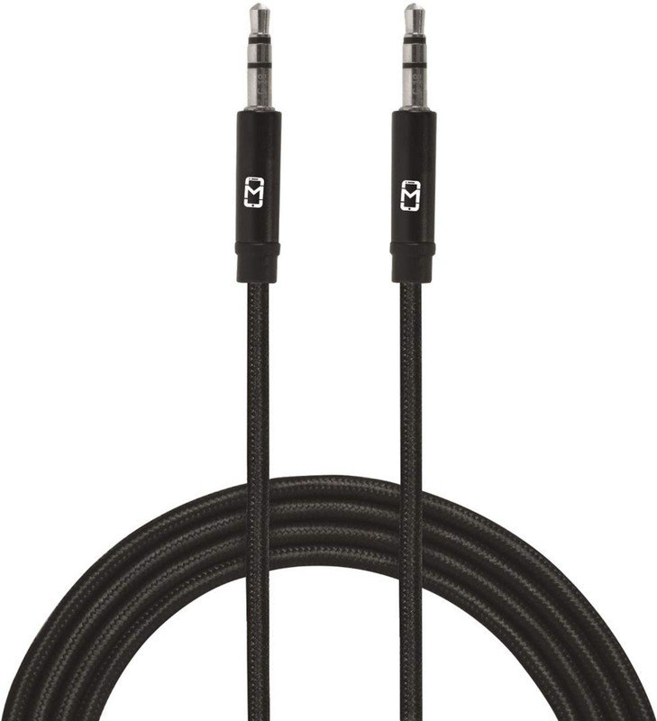 mopcollections MP_3.5mm_Jack-01 AUX Cable(Compatible with 3.5mm Jack Device, Multicolor)