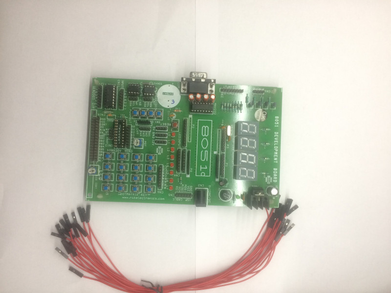 logitech projects solutions LTPS 8051 DEVELOPMENT BOARD Temperature Sensor and Controller Electronic Hobby Kit