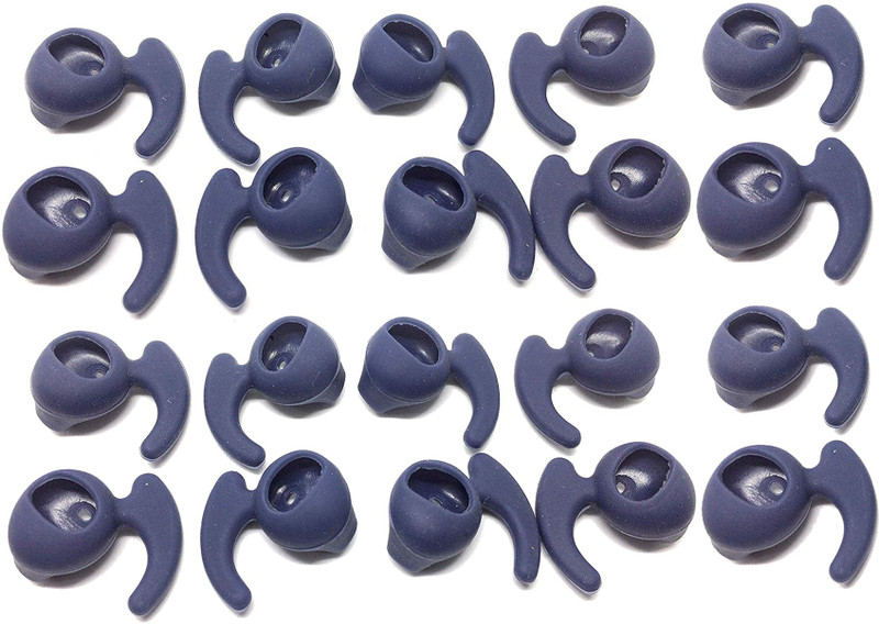 Somapa 20 Pcs (10 Pair) for Samsung level u earbuds cover In The Ear Headphone Cushion(Pack of 20, Blue)