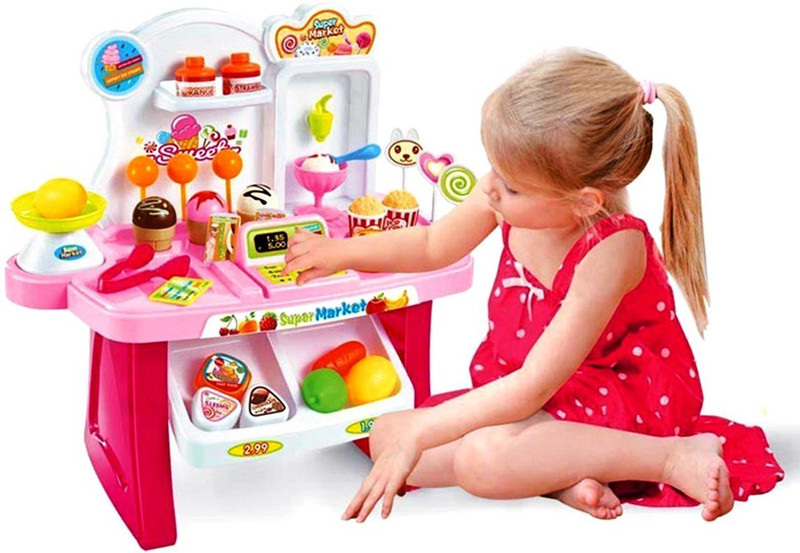 Buy kashti toys and games Supermarket Shop PINK Candy Sweet