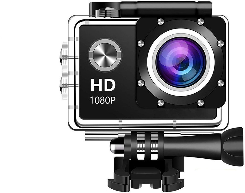SHIANK ACTION SHOOT BEST QUAILITY SPORTS ACTION CAMRERA 1080P WITH 12MP Sports and Action Camera(Black, 14 MP)