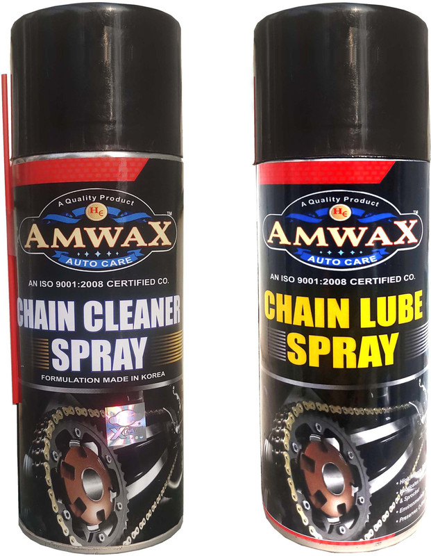 amwax CHNLB150CHNCL150 Chain Lube 150 ml + Chain Cleaner 150 ml Chain Oil(300 ml)