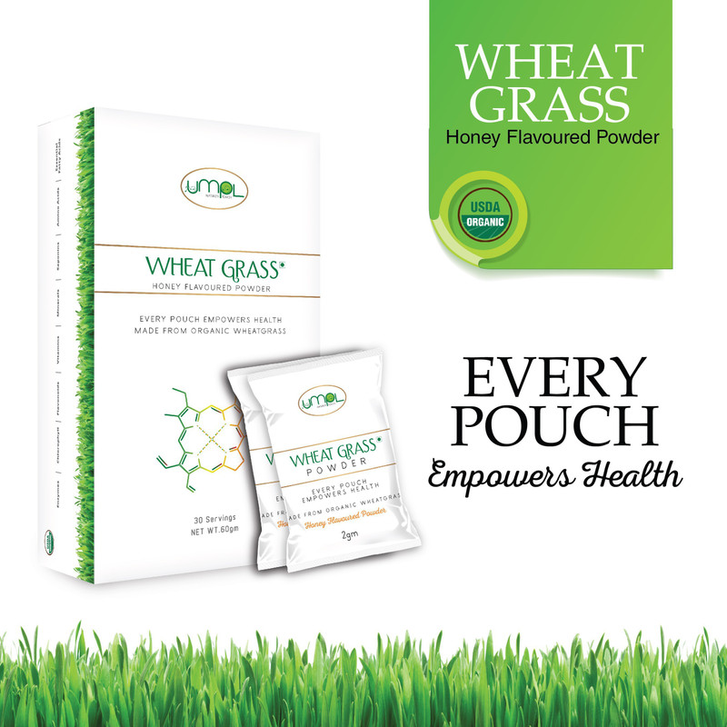 umpl WHEAT GRASS POWDER(30 x 2 ml)