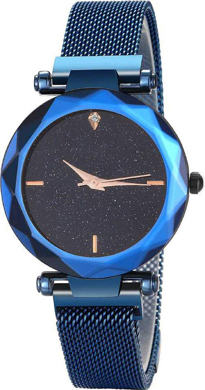 give and take GAY-678 Luxury Mesh Magnet Buckle Analog Watch - For Girls Magnatic lock stap Analog Watch  - For Girls