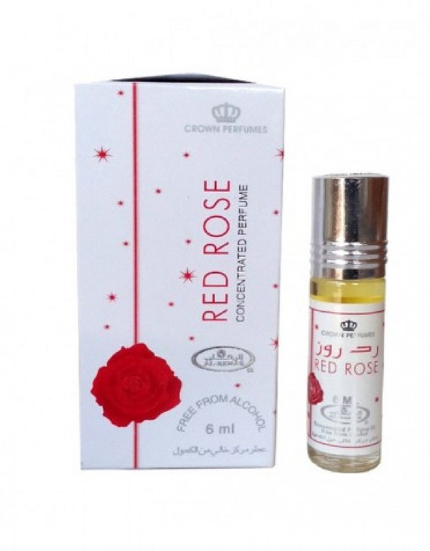Al-Rehab RED ROSE Imported ORIGINAL UAE Floral Attar(Floral)
