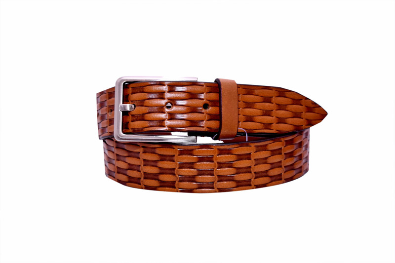 inches pure leather Boys Casual, Party, Formal, Evening Tan Genuine Leather Belt