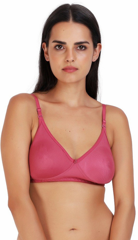 alakhdhanifashion Girls, Women T-Shirt Non Padded Bra(Black)