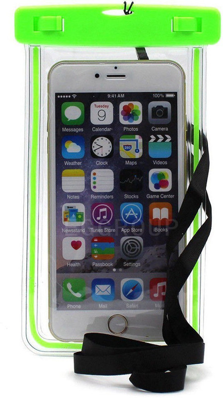 rr design Pouch for Pouch for Waterproof mobile for all Cell Phone dimensions upto 160x80 mm(Orange, Black, Pink, White, Waterproof)