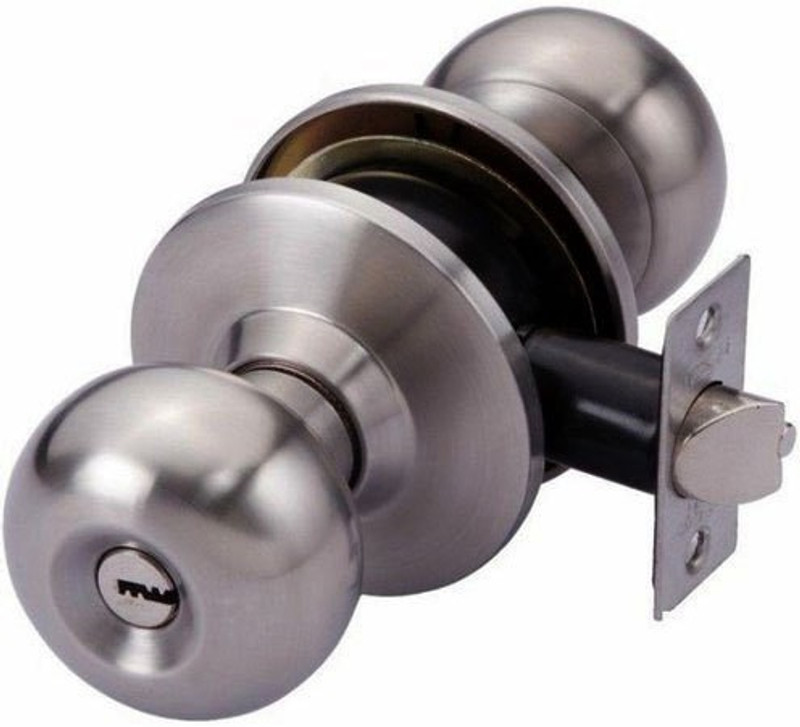 jems exclusive Stainless Steel Glossy Door knobs(Steel)