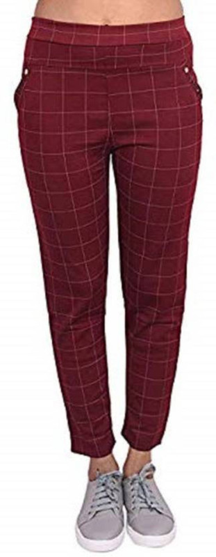 bast smart choice Maroon Jegging(Solid)