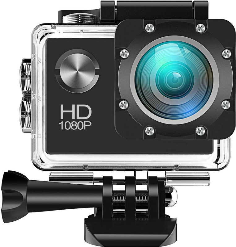 SHIANK ACTION SHOOT ACTION SHOT 1080P Sports and Action Camera(Black, 14 MP)