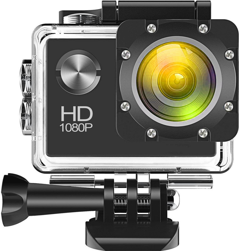 SHIANK ACTION SHOOT SPORTS ACTION CAMRERA 1080P Sports and Action Camera(Black, 14 MP)