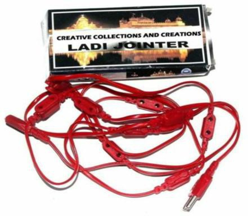 kr fashion krjointer 9 Socket Surge Protector(Red)