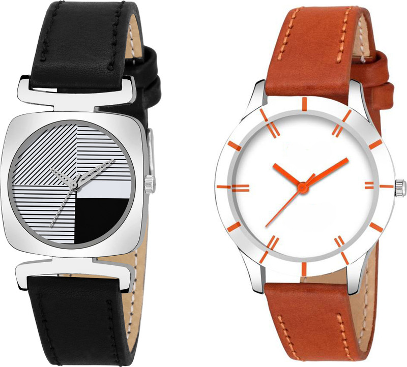 domet Pack 2 Strap UU~65 Women And Girls Analog Watch  - For Girls