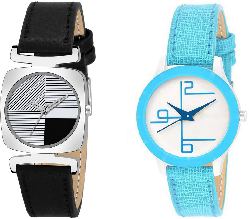 domet Pack 2 Strap UU~14 Women And Girls Analog Watch  - For Women