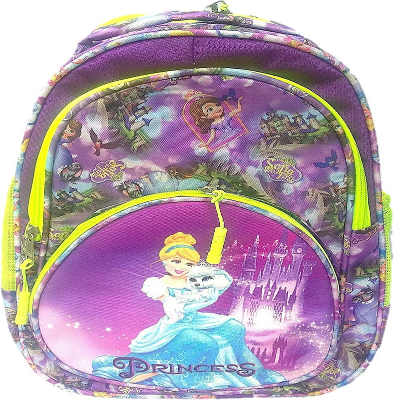 seedy Baby School bage for Girls Age 3-5(PURPLE Girl) Waterproof School Bag(Purple, 17 L)