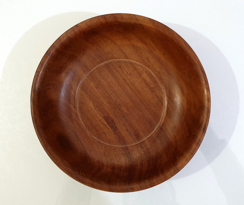 wood craft india WOODEN BOWL Wooden Bowl(Brown, Pack of 1)