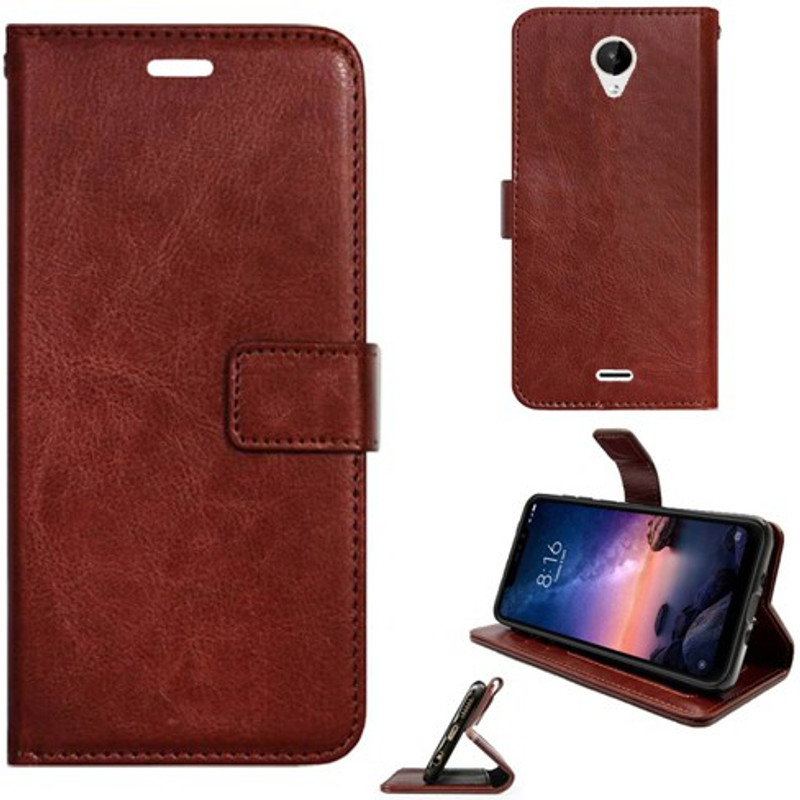 Hpa Flip Cover For Panasonic P91 Brown Desertcart OMAN