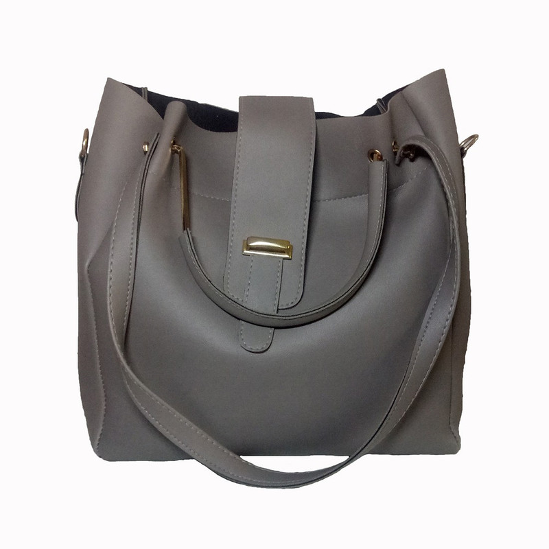 kyanworld Girls Grey Hand-held Bag