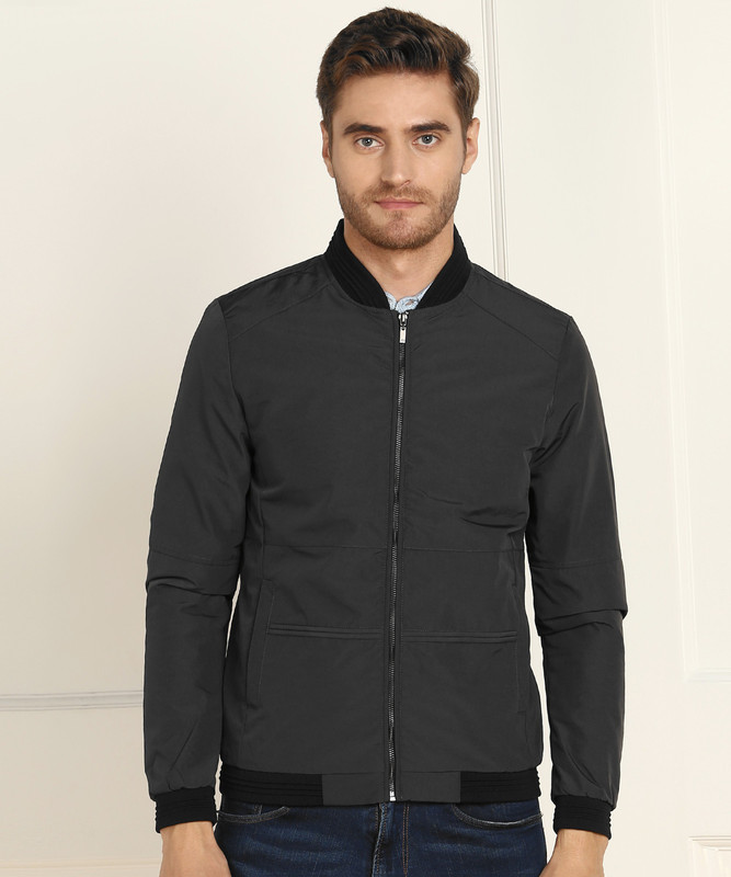 Arrow sport full sleeve solid men's jacket sales