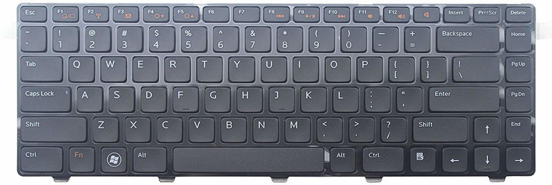Regatech 0X38K3, N4110, N5050, Vostro 2420, 2520, V131 Internal Laptop-size Laptop Keyboard Compatible with Desktop, Laptop, Mac(Black)