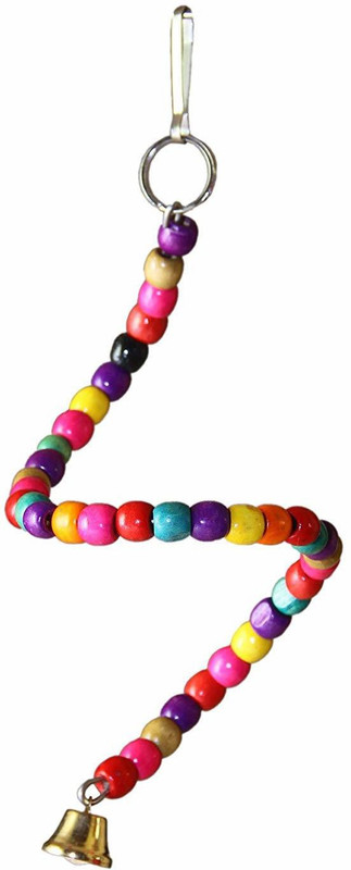 tuba Wooden, Stainless Steel Training Aid For Bird