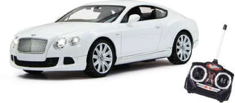 vezol Scale 27MHz Radio Control Bentley Continental GT (White)(White)