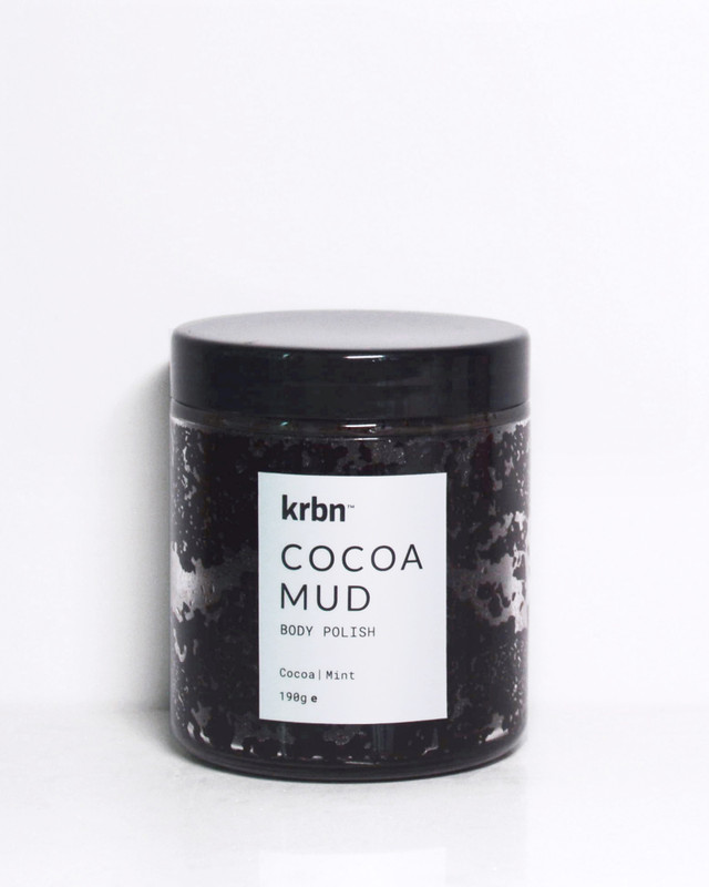 krbn Cocoa Mud Body Polish Scrub(190 g)