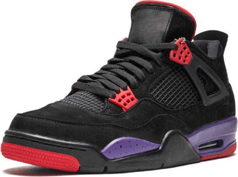 sneakers Air Jd 4 Retro Nrg ‘Raptors’ Sneakers For Men(Black, Purple)