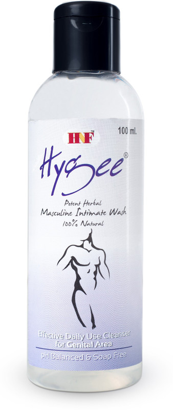 hygee Intimate hygiene Care Wash for Men with Herbal extracts, Daily use, Chemical free, Pure & Safe(100 ml)