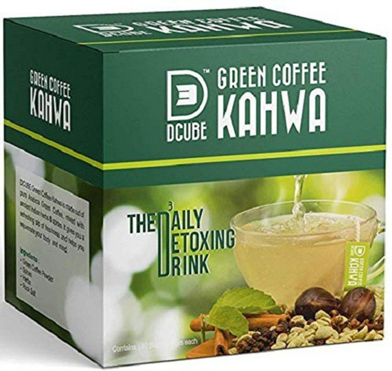 khawa D CUBE GREEN COFFEE Instant Coffee(90 g, Green Coffee Flavoured)