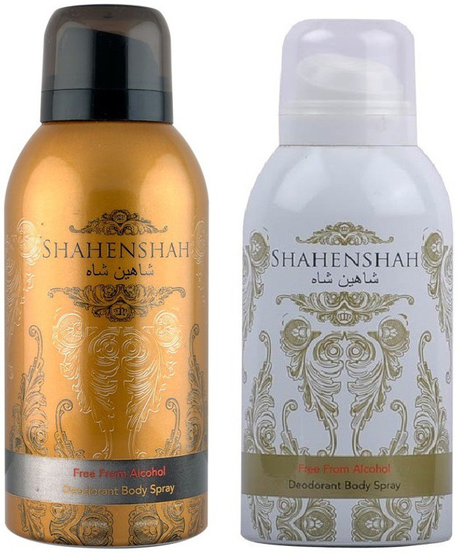 shahenshah Alcohol Free Deodorant For Men Body Spray  -  For Men & Women(120 ml, Pack of 2)