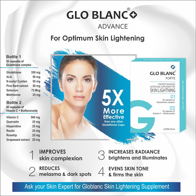 globlanc Advance Skin Whitening Supplements(30 ml)