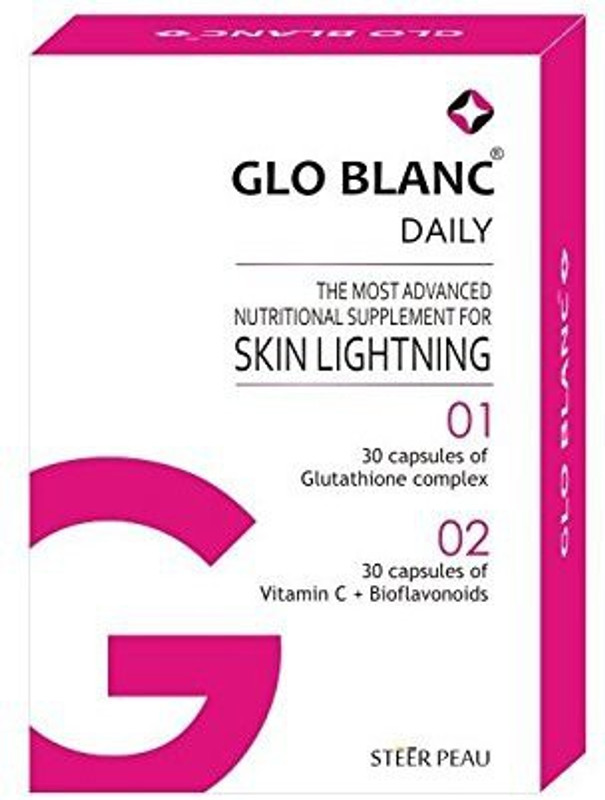globlanc Glutathione, Vitamin C & bio flavonoids capsule for skin whitening(100 g)